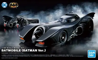 Maquette DC Comics batman 1989 batmobile 1/35 model kit